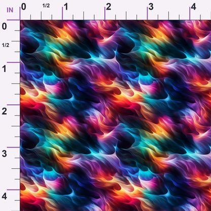 Liquid Prism Pattern 7 Minky Fabric