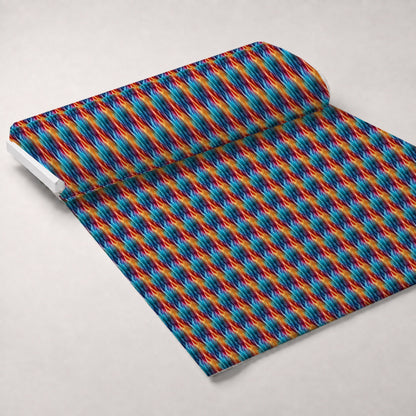 Liquid Prism Pattern 8 Minky Fabric