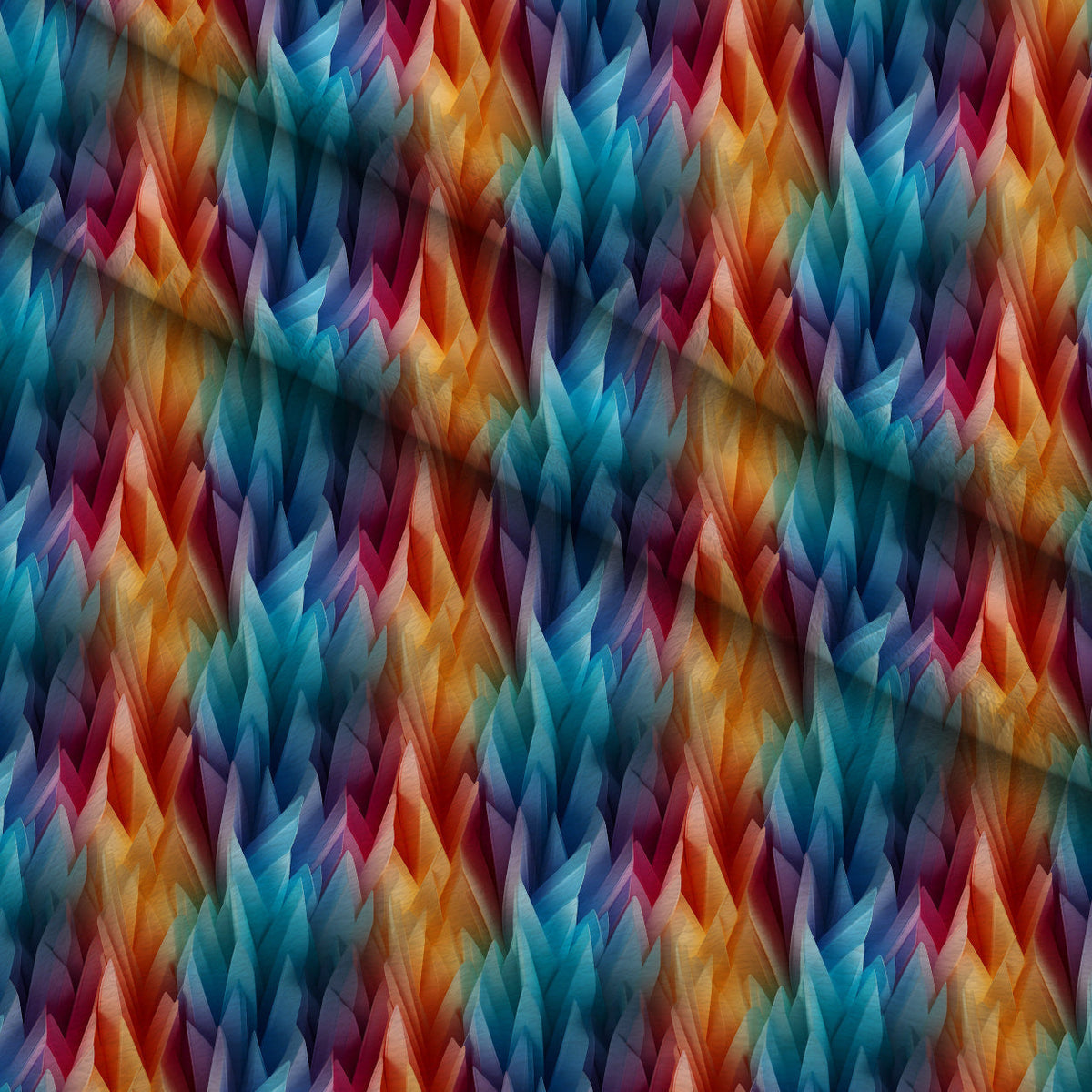 Liquid Prism Pattern 8 Minky Fabric