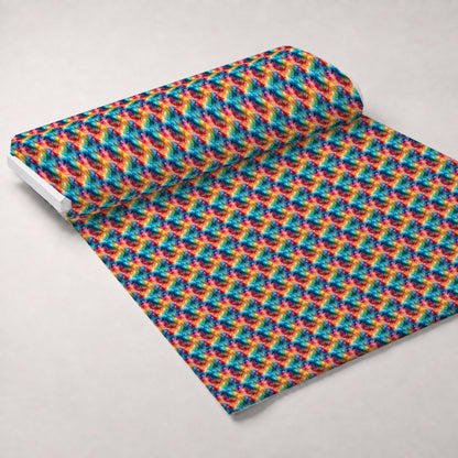 Liquid Prism Pattern 9 Minky Fabric