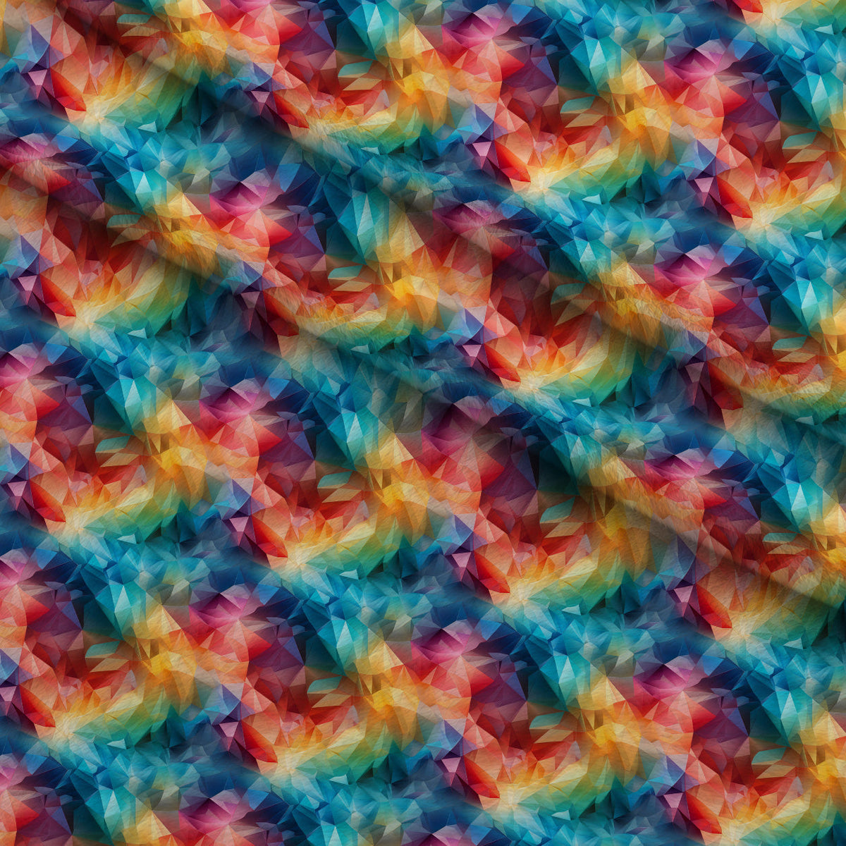 Liquid Prism Pattern 9 Minky Fabric