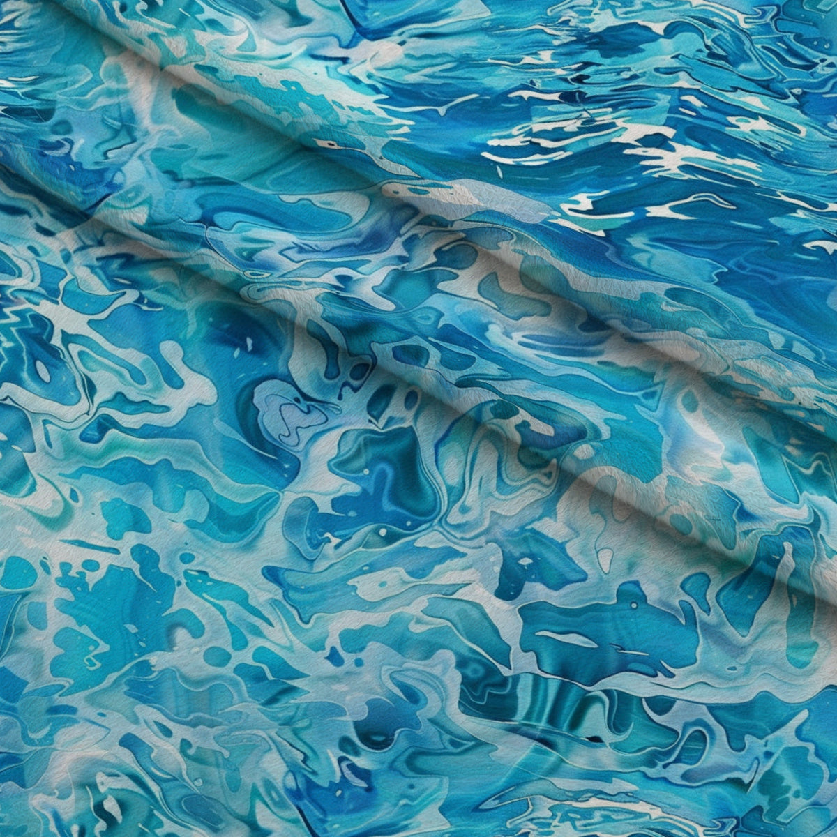 Liquid Sapphire Pattern 10 Minky Fabric