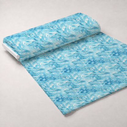 Liquid Sapphire Pattern 11 Minky Fabric