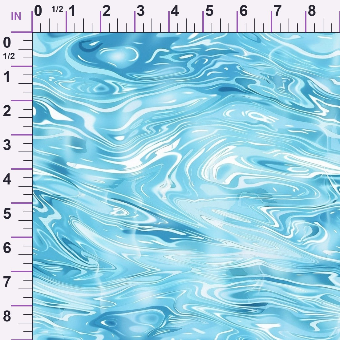Liquid Sapphire Pattern 11 Minky Fabric
