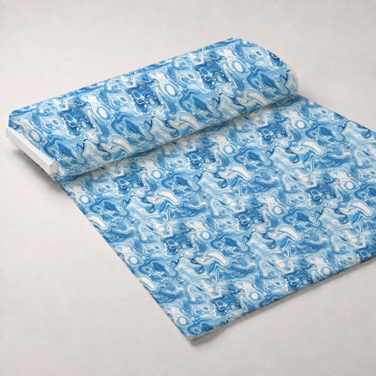 Liquid Sapphire Pattern 12 Minky Fabric