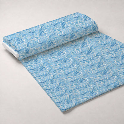 Liquid Sapphire Pattern 16 Minky Fabric