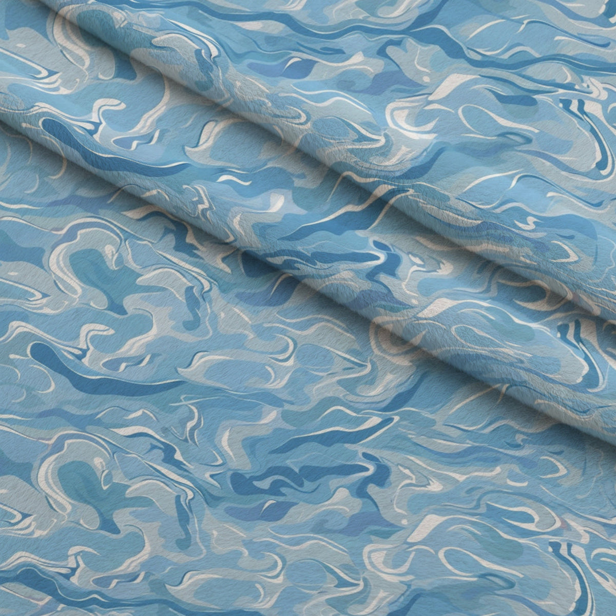 Liquid Sapphire Pattern 16 Minky Fabric