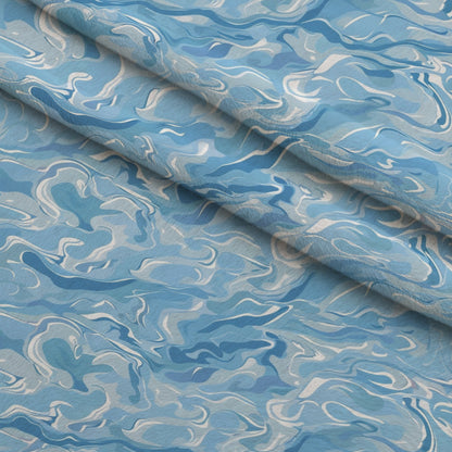 Liquid Sapphire Pattern 16 Minky Fabric