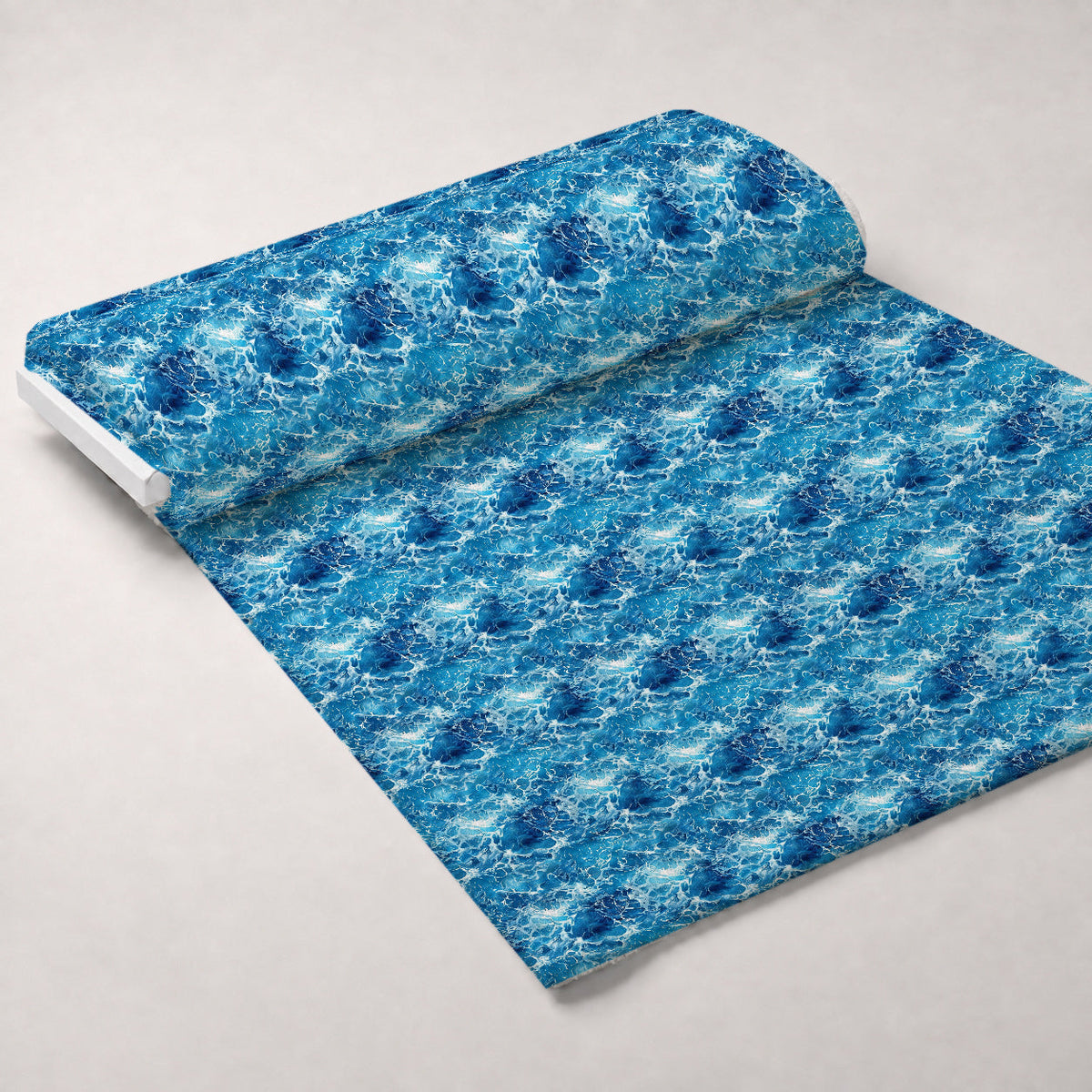 Liquid Sapphire Pattern 6 Minky Fabric