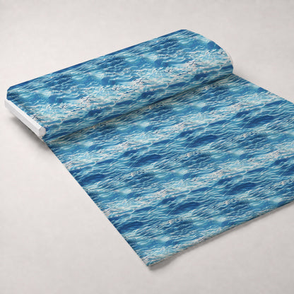 Liquid Sapphire Pattern 7 Minky Fabric