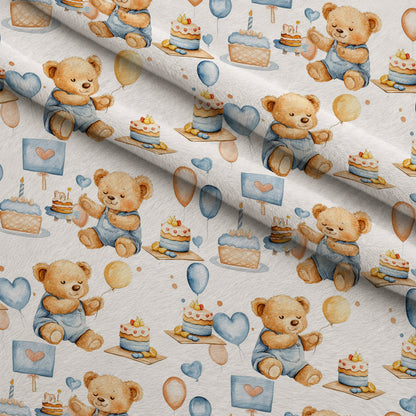 Little Cub Dreams Pattern 11 Minky Fabric