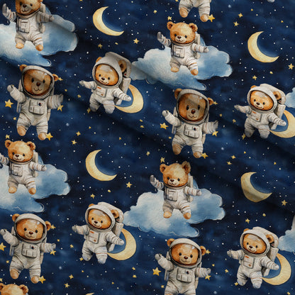 Little Cub Dreams Pattern 2 Minky Fabric