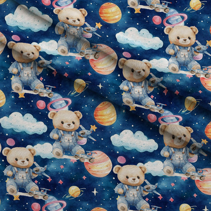 Little Cub Dreams Pattern 3 Minky Fabric
