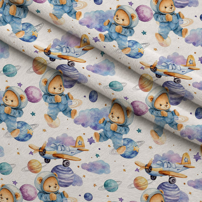 Little Cub Dreams Pattern 4 Minky Fabric