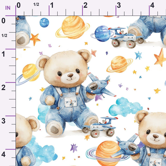 Little Cub Dreams Pattern 5 Minky Fabric