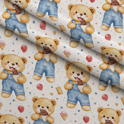 Little Cub Dreams Pattern 7 Minky Fabric