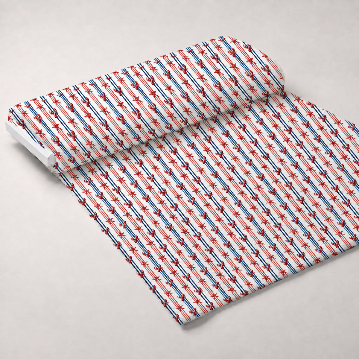 Lobster Bay Pattern 11 Minky Fabric