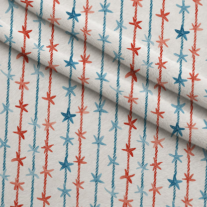 Lobster Bay Pattern 7 Minky Fabric