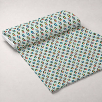 Lotus Meditation Pattern 11 Minky Fabric