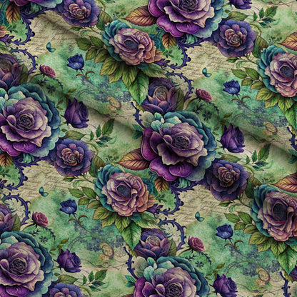 Love Letter Blooms Pattern 10 Minky Fabric
