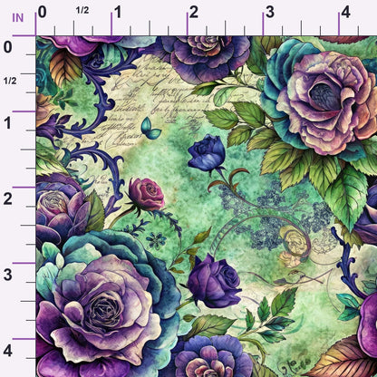 Love Letter Blooms Pattern 10 Minky Fabric