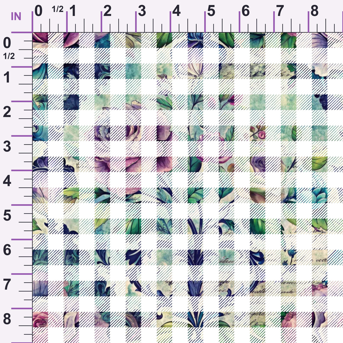 Love Letter Blooms Pattern 16 Minky Fabric