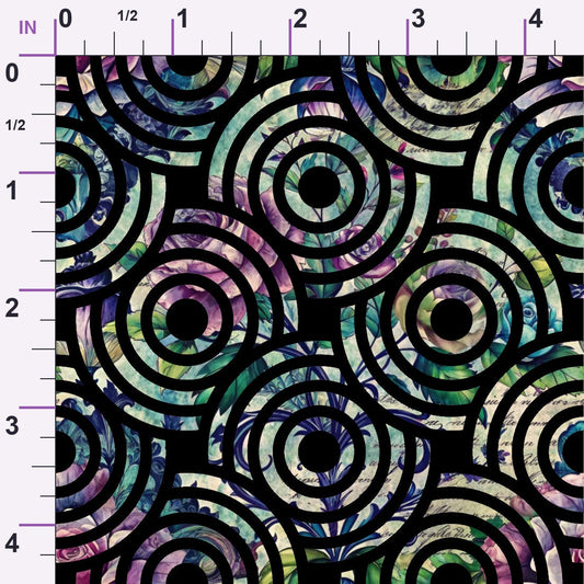 Love Letter Blooms Pattern 22 Minky Fabric