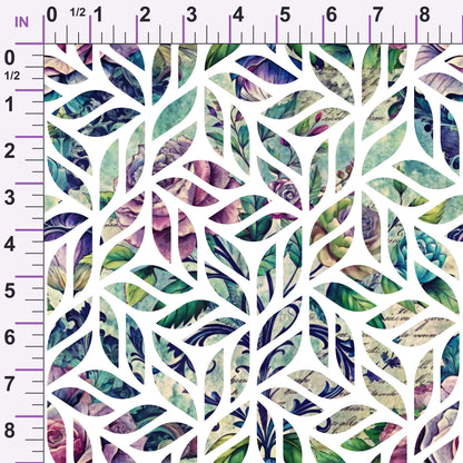 Love Letter Blooms Pattern 24 Minky Fabric