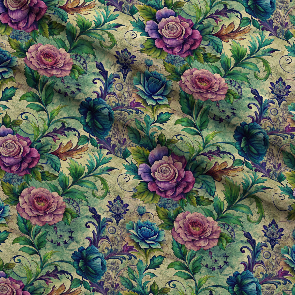 Love Letter Blooms Pattern 3 Minky Fabric