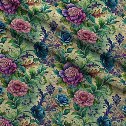 Love Letter Blooms Pattern 3 Minky Fabric
