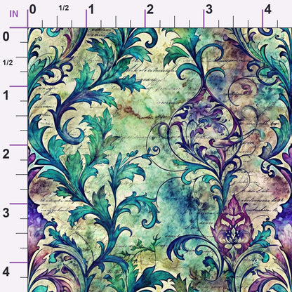 Love Letter Blooms Pattern 5 Minky Fabric