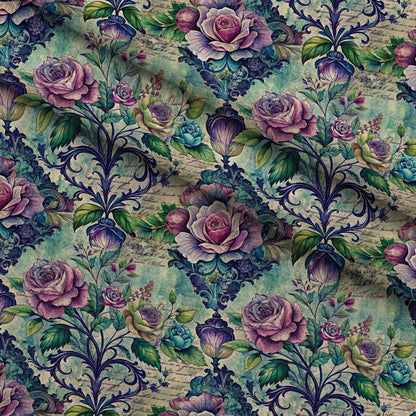 Love Letter Blooms Pattern 7 Minky Fabric