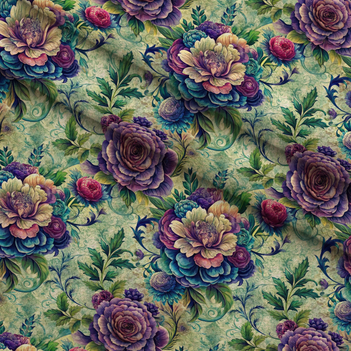 Love Letter Blooms Pattern 8 Minky Fabric