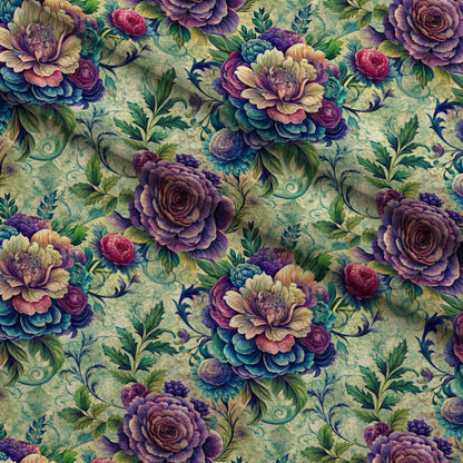 Love Letter Blooms Pattern 8 Minky Fabric