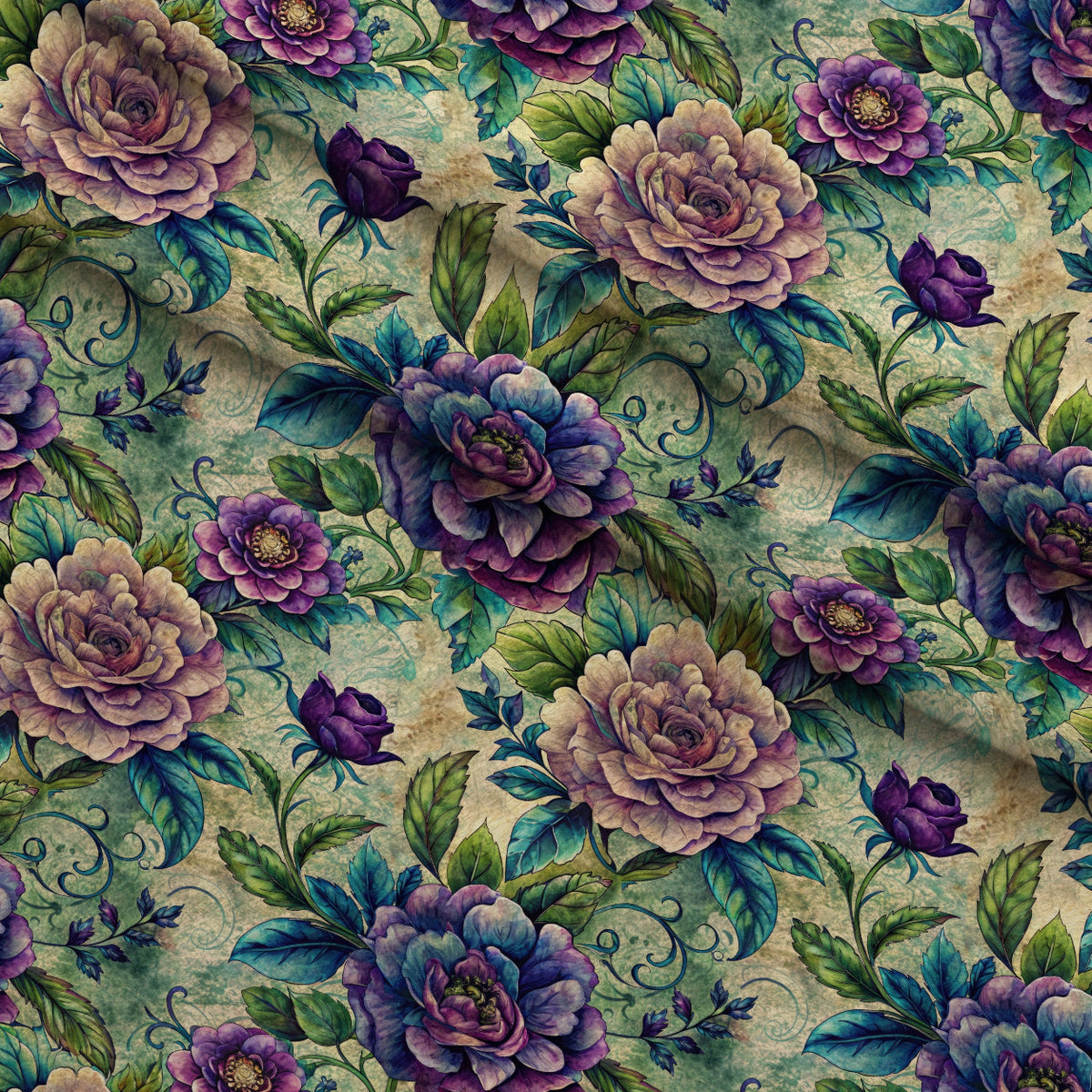 Love Letter Blooms Pattern 9 Minky Fabric