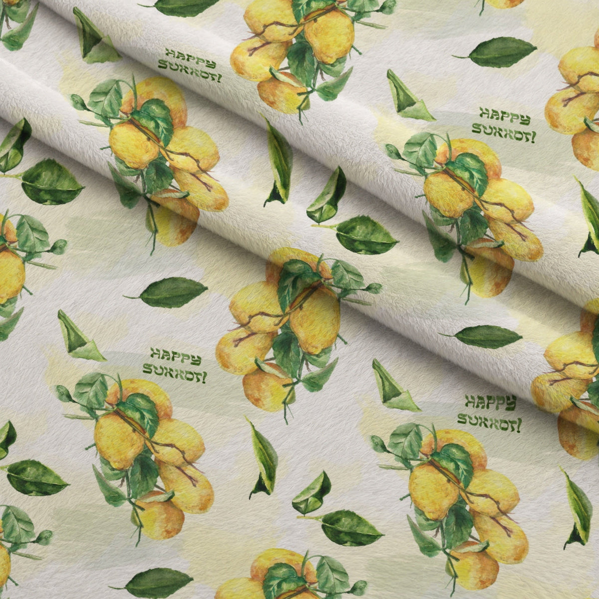 Lulav and Etrog Pattern 13 Minky Fabric