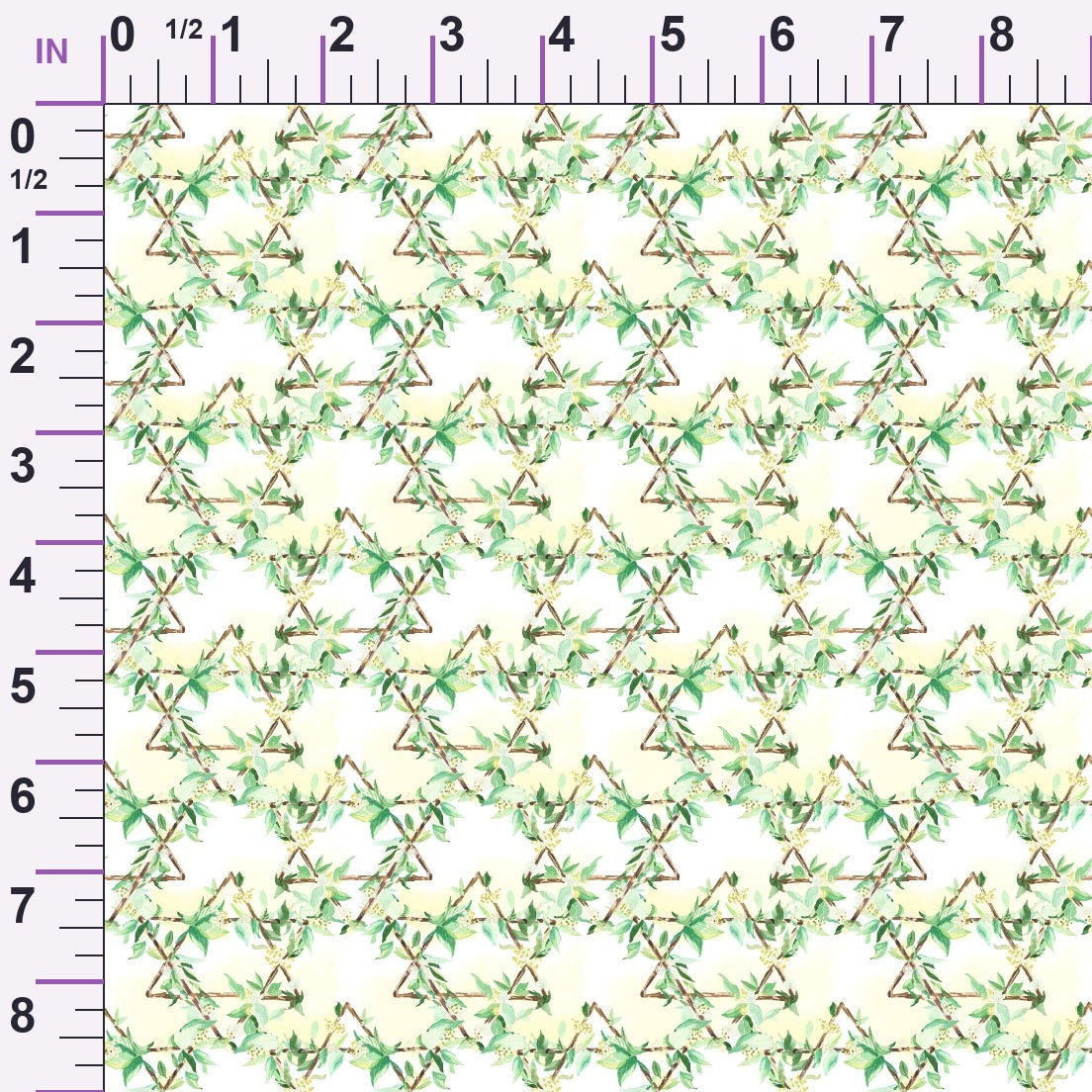 Lulav and Etrog Pattern 5 Minky Fabric