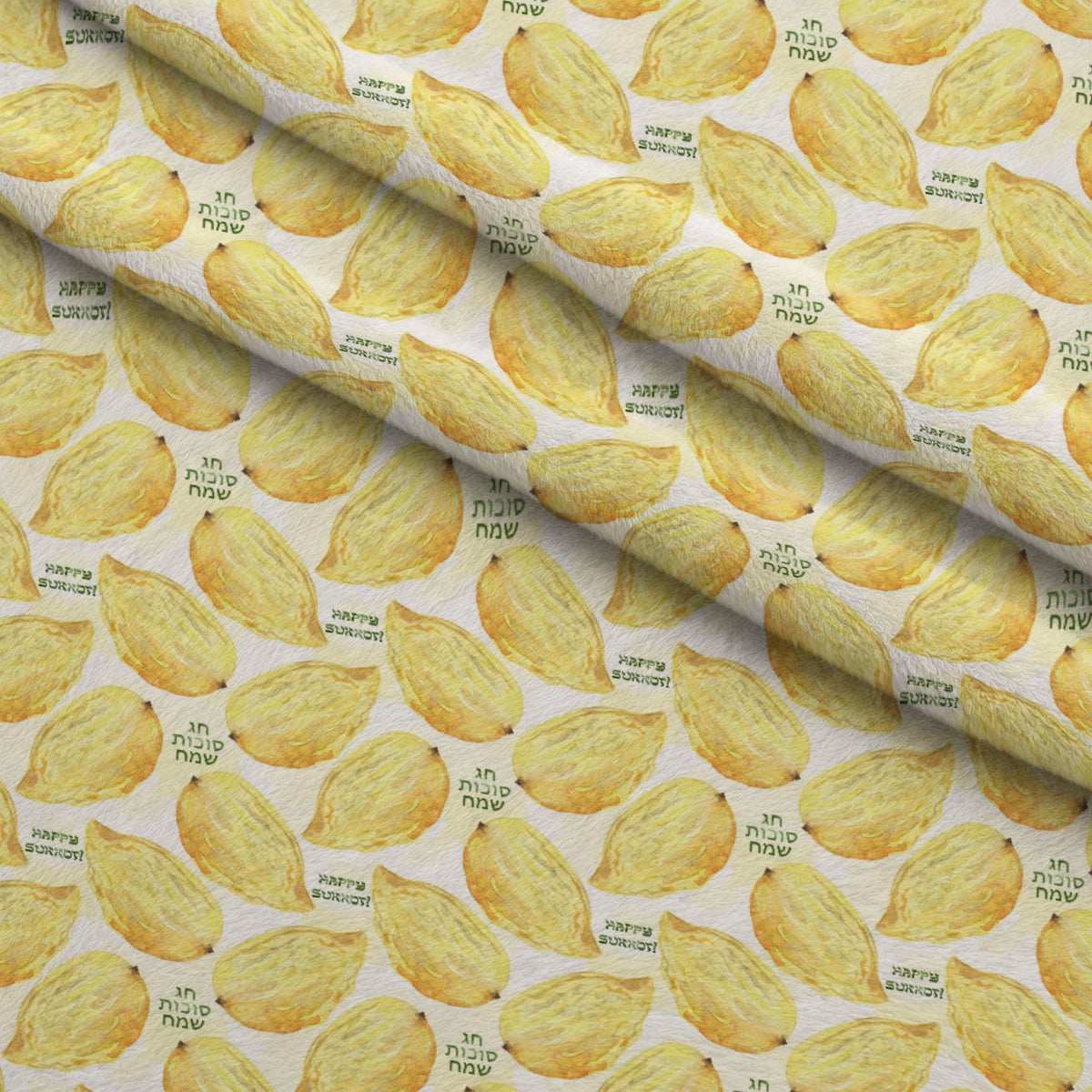 Lulav and Etrog Pattern 6 Minky Fabric