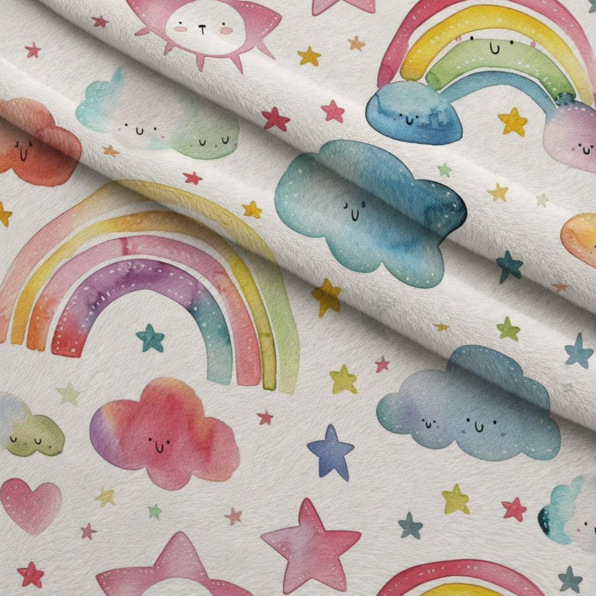 Lullaby Skies Pattern 1 Minky Fabric