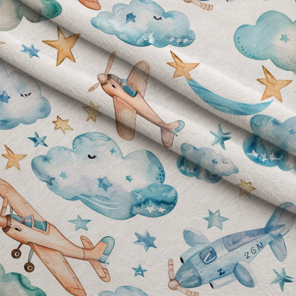 Lullaby Skies Pattern 10 Minky Fabric