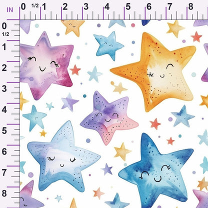 Lullaby Skies Pattern 16 Minky Fabric