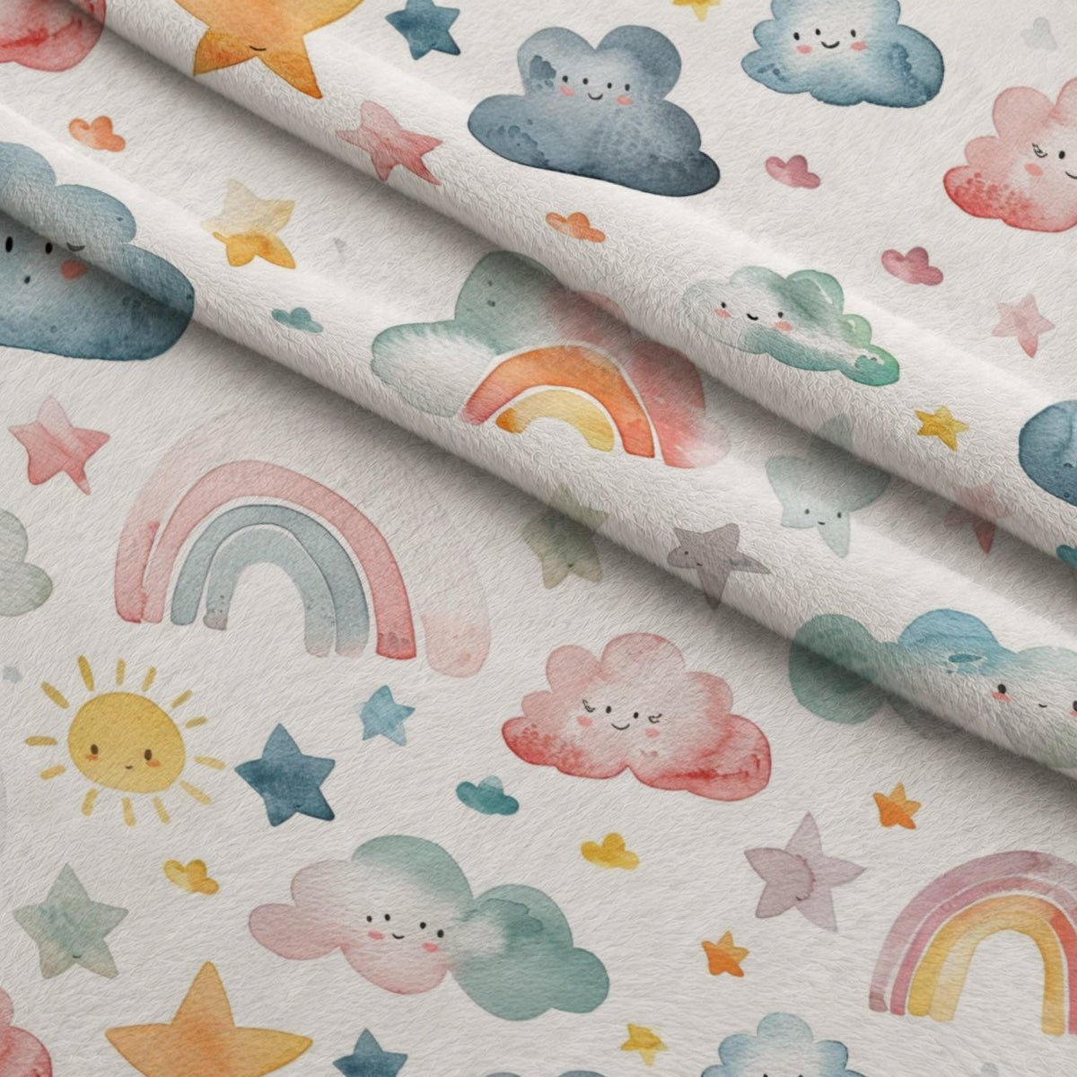 Lullaby Skies Pattern 2 Minky Fabric