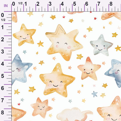 Lullaby Skies Pattern 23 Minky Fabric