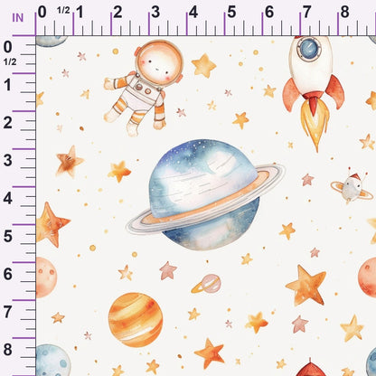 Lullaby Skies Pattern 3 Minky Fabric
