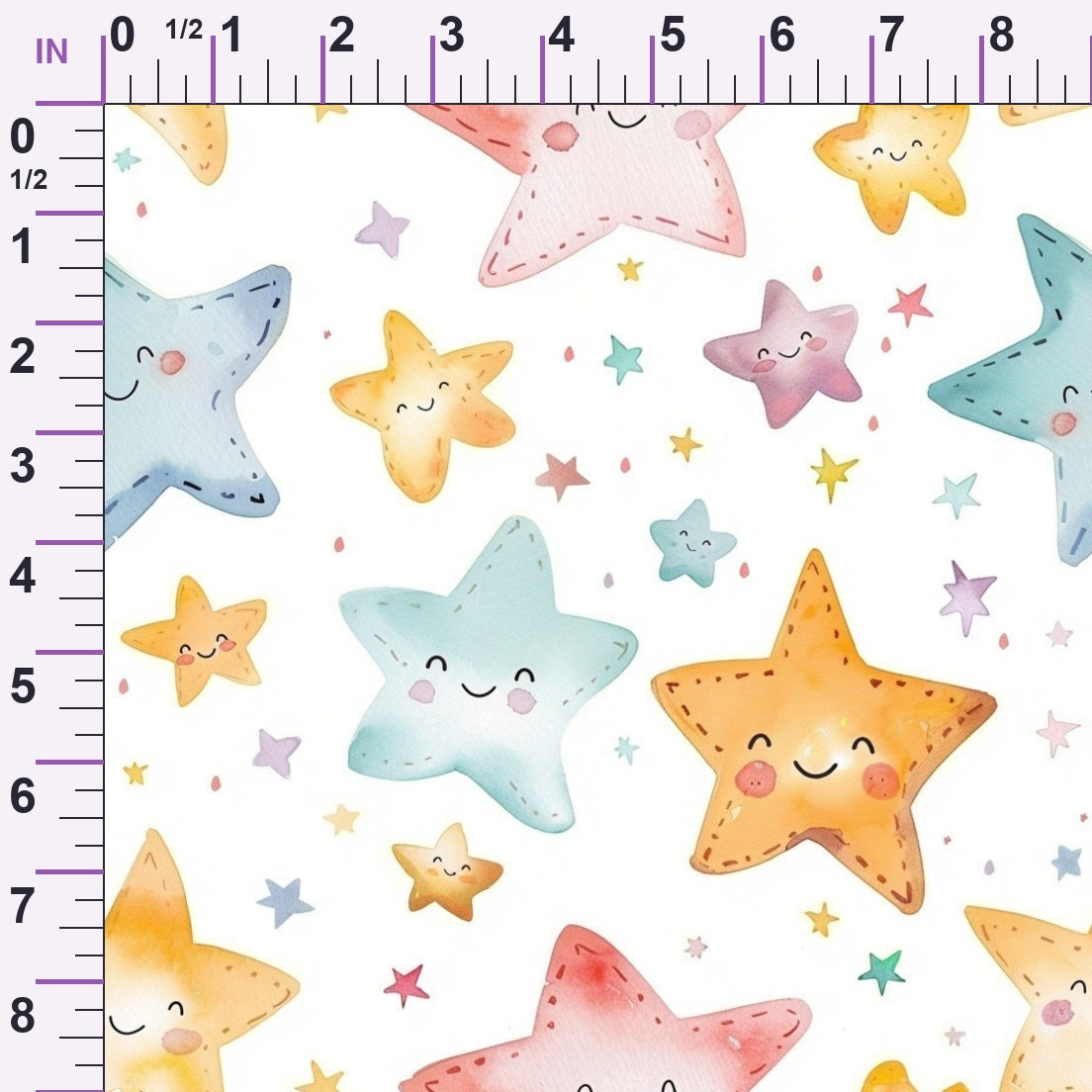 Lullaby Skies Pattern 7 Minky Fabric