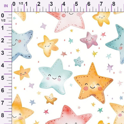 Lullaby Skies Pattern 7 Minky Fabric