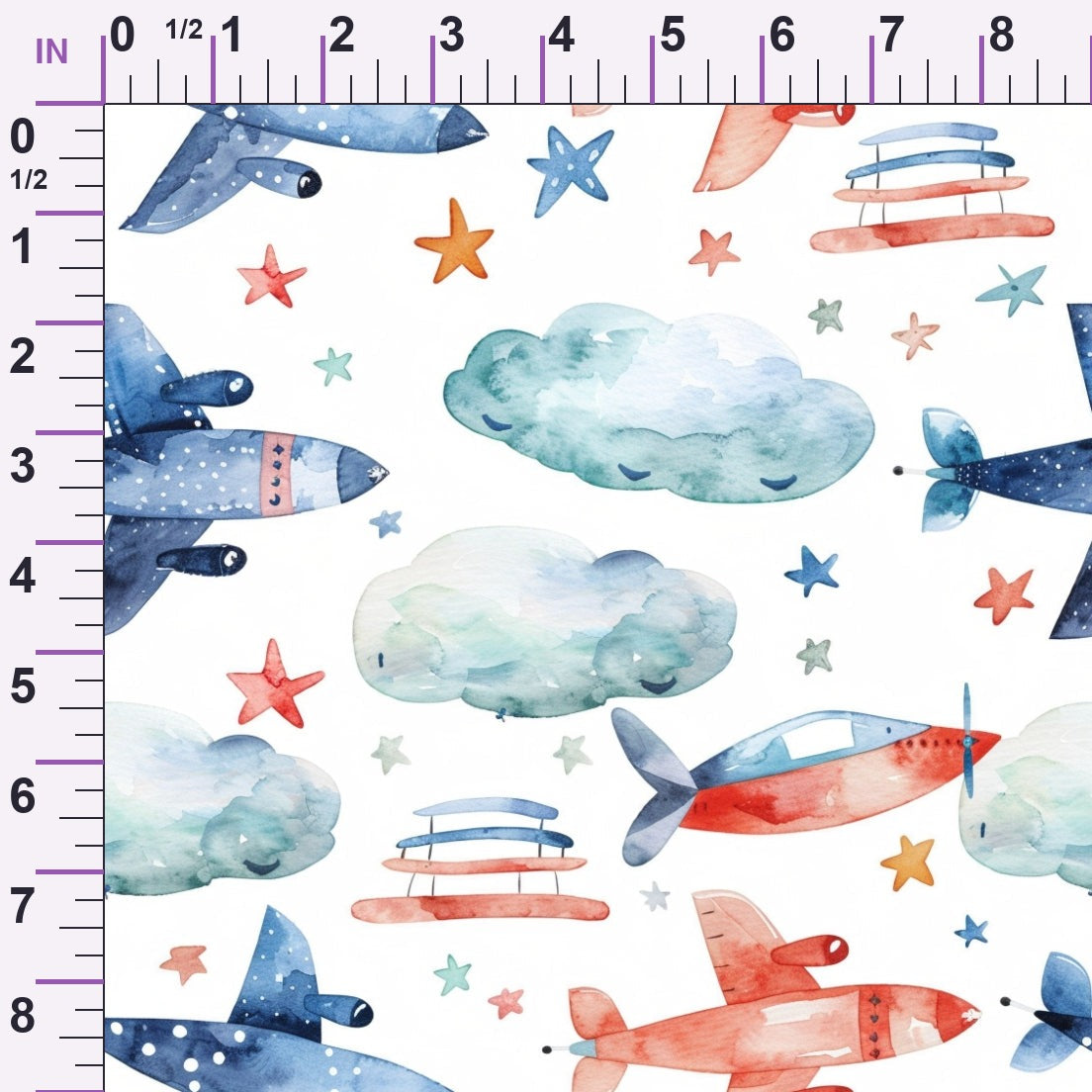 Lullaby Skies Pattern 9 Minky Fabric