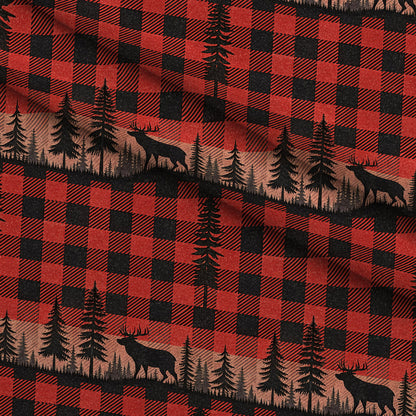 Lumberjack Lodge Pattern 10 Minky Fabric