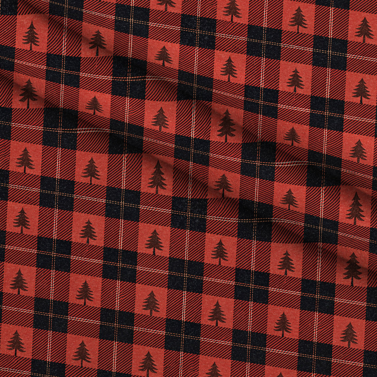 Lumberjack Lodge Pattern 5 Minky Fabric