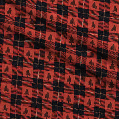 Lumberjack Lodge Pattern 5 Minky Fabric